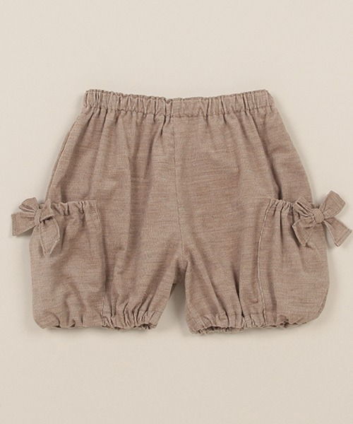 sense of wonder（センスオブワンダー）の「リボンバルーンパンツ【日本製】（スウェットパンツ・キッズ・ピンク/ブラウン系その他・120cm/80ｃｍ/100cm/90cm/110cm）」の15枚目の写真