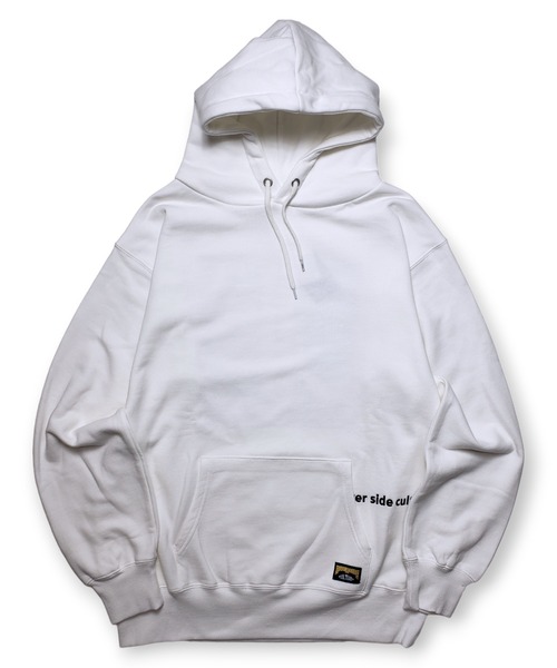RIVER SIDE CULTURE（リバーサイドカルチャー）の「RIVER SIDE CULTURE/RSC シルエットプルパーカー MEN (M4)（パーカー・メンズ・ブラック/ホワイト・SMALL/MEDIUM/LARGE/X-LARGE）」の3枚目の写真