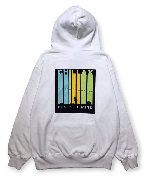 RIVER SIDE CULTURE（リバーサイドカルチャー）の「RIVER SIDE CULTURE/RSC シルエットプルパーカー MEN (M4)（パーカー・メンズ・ブラック/ホワイト・SMALL/MEDIUM/LARGE/X-LARGE）」の4枚目の写真