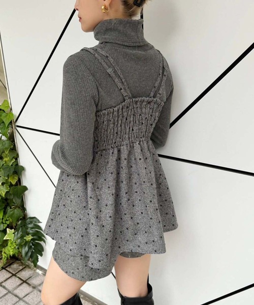 one after another NICE CLAUP（ワンアフターアナザーナイスクラップ）の「アソートバックレースアップショートパンツ（その他パンツ・レディース・ブラック/グレー系その他/オフホワイト・FREE）」の13枚目の写真