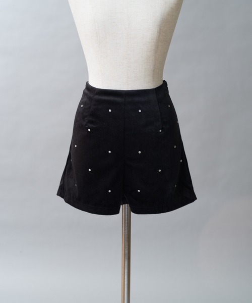 one after another NICE CLAUP（ワンアフターアナザーナイスクラップ）の「アソートバックレースアップショートパンツ（その他パンツ・レディース・ブラック/グレー系その他/オフホワイト・FREE）」の22枚目の写真