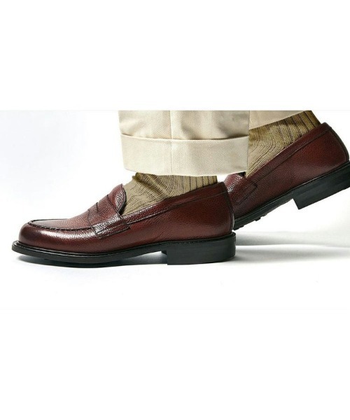 JOSEPH CHEANEY&SONS(ジョセフチーニーアンドサンズ)の「【JOSEPH CHEANEY/ジョセフ チーニー】HOWARD R/ハワード (ダイナイトソール/グレインカーフ)(ローファー・メンズ・ブラック/バーガンディー・5.5/6/6.5/7/7.5/8)」の14枚目の写真