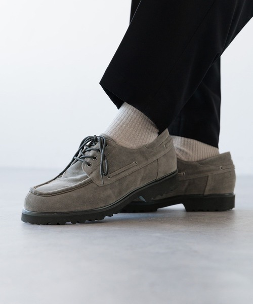 RAGEBLUE（レイジブルー）の「SYNTHETIC SUEDE DECK SHOES