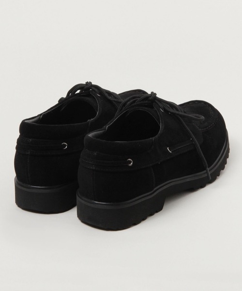 RAGEBLUE(レイジブルー)の「SYNTHETIC SUEDE DECK SHOES/シンセティックスウェード/ボリュームソールデッキシューズ(ドレスシューズ・メンズ・その他19/ブラック・LARGE/MEDIUM)」の10枚目の写真