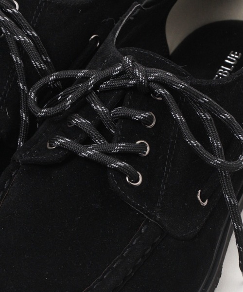 RAGEBLUE(レイジブルー)の「SYNTHETIC SUEDE DECK SHOES/シンセティックスウェード/ボリュームソールデッキシューズ(ドレスシューズ・メンズ・その他19/ブラック・LARGE/MEDIUM)」の14枚目の写真