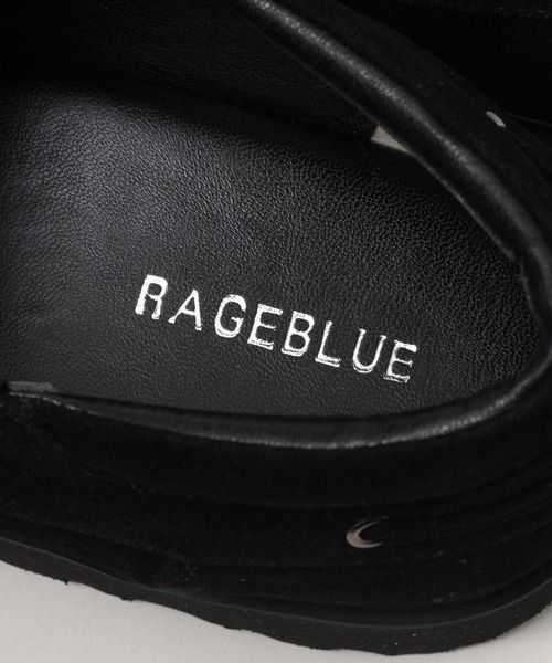 RAGEBLUE(レイジブルー)の「SYNTHETIC SUEDE DECK SHOES/シンセティックスウェード/ボリュームソールデッキシューズ(ドレスシューズ・メンズ・その他19/ブラック・LARGE/MEDIUM)」の16枚目の写真