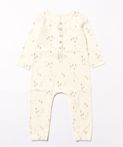 【セール】★Quincy Mae★LONG SLEEVE JUMPSUIT | WOODLAND（その他ベビー用品）｜Quincy Mae（クインシーメイ） 5,259円