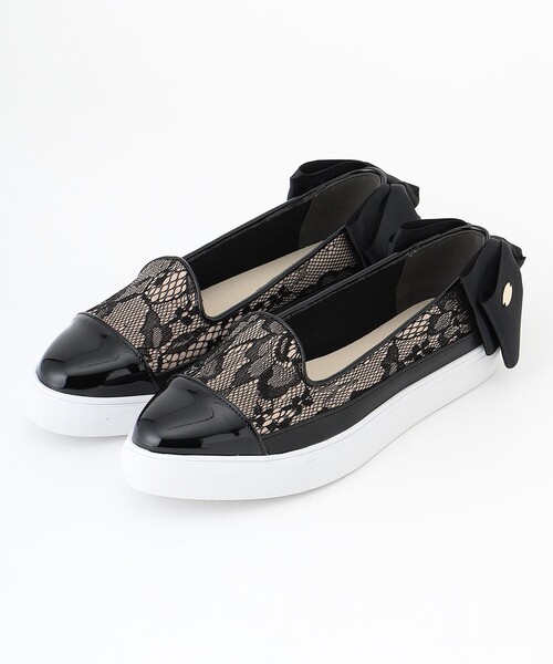 セール】BACK RIBBON SLIPON スニーカー（スニーカー）｜TOCCA
