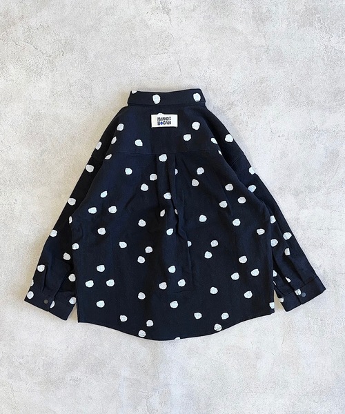 HOGAN RANCH WEAR（ホーガンランチウエア）の「スナップボタンシャツ（90～130cm）（シャツ/ブラウス・キッズ・ミント/ブラック/オフホワイト・120/110/100/90/130）」の5枚目の写真
