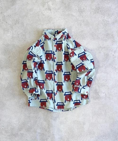 HOGAN RANCH WEAR（ホーガンランチウエア）の「スナップボタンシャツ（90～130cm）（シャツ/ブラウス・キッズ・ミント/ブラック/オフホワイト・120/110/100/90/130）」の17枚目の写真