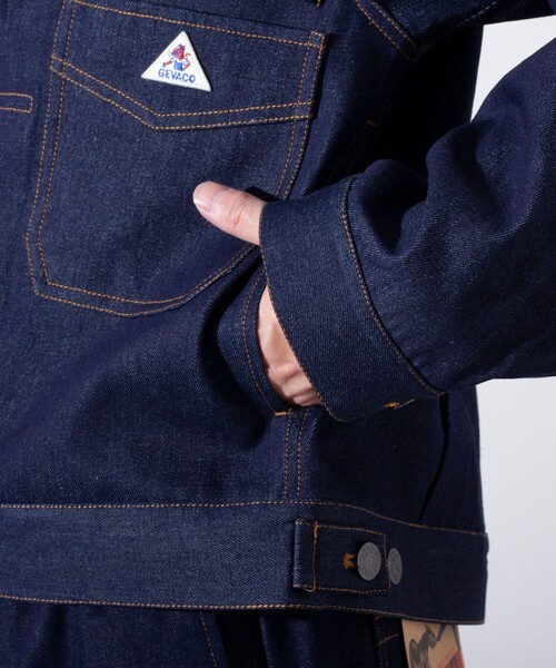GEVACOゲバコ　デニムセットアップ GEVACO デニムジャケット gジャン 「GEVACO / ゲバコ」10oz