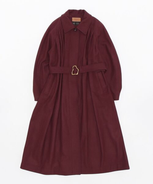 AMERI/UNDFRONTGATHEROPENSLEEVECOAT 残り少なく