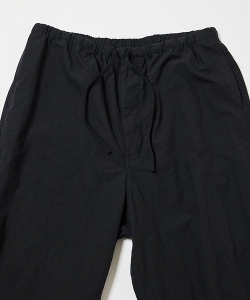 WILD LIFE TAILOR Adam et Rope'（ワイルドテーラーアダムエロペ　）の「【WILD LIFE TAILOR】ウォッシュドコットン カジュアル イージーパンツ / セットアップ対応（その他パンツ・メンズ・ブラック/イエロー系その他3・L/M）」の9枚目の写真