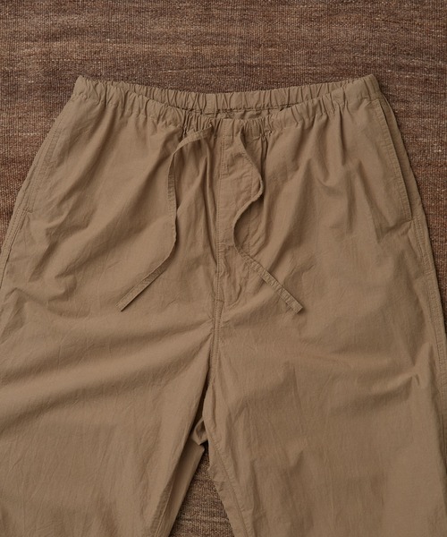 WILD LIFE TAILOR Adam et Rope'（ワイルドテーラーアダムエロペ　）の「【WILD LIFE TAILOR】ウォッシュドコットン カジュアル イージーパンツ / セットアップ対応（その他パンツ・メンズ・ブラック/イエロー系その他3・L/M）」の15枚目の写真