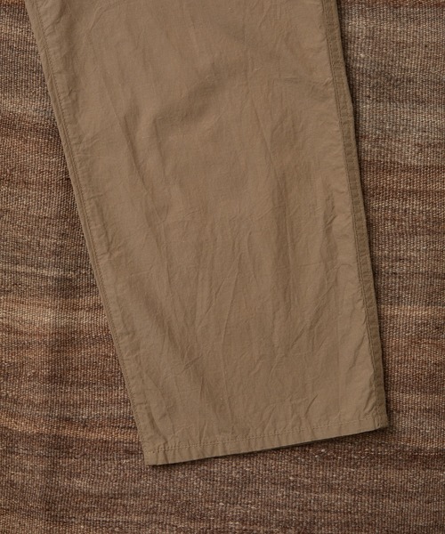 WILD LIFE TAILOR Adam et Rope'（ワイルドテーラーアダムエロペ　）の「【WILD LIFE TAILOR】ウォッシュドコットン カジュアル イージーパンツ / セットアップ対応（その他パンツ・メンズ・ブラック/イエロー系その他3・L/M）」の17枚目の写真