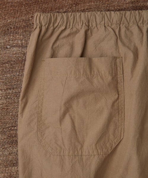 WILD LIFE TAILOR Adam et Rope'（ワイルドテーラーアダムエロペ　）の「【WILD LIFE TAILOR】ウォッシュドコットン カジュアル イージーパンツ / セットアップ対応（その他パンツ・メンズ・ブラック/イエロー系その他3・L/M）」の18枚目の写真