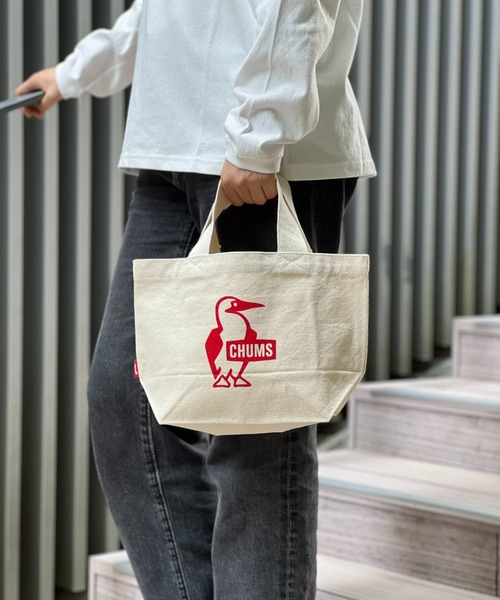 CHUMS（チャムス）の「【CHUMS】Booby Mini Canvas Tote（トートバッグ・メンズ・ブルー/ブラック/グリーン/レッド・FREE）」の4枚目の写真