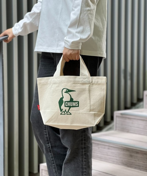 CHUMS（チャムス）の「【CHUMS】Booby Mini Canvas Tote（トートバッグ・メンズ・ブルー/ブラック/グリーン/レッド・FREE）」の3枚目の写真