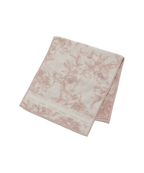 SNIDEL HOME（スナイデルホーム）の「ジャカードフェイスタオル（タオル・レディース・ピンク/ライトグレー/ピンクベージュ/ブラック・FREE）」の4枚目の写真