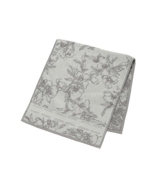 SNIDEL HOME（スナイデルホーム）の「ジャカードフェイスタオル（タオル・レディース・ピンク/ライトグレー/ピンクベージュ/ブラック・FREE）」の3枚目の写真