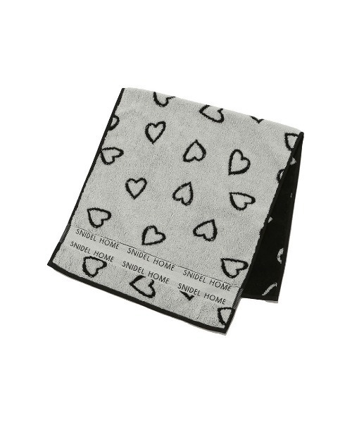SNIDEL HOME（スナイデルホーム）の「ジャカードフェイスタオル（タオル・レディース・ピンク/ライトグレー/ピンクベージュ/ブラック・FREE）」の6枚目の写真