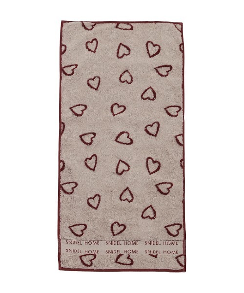 SNIDEL HOME（スナイデルホーム）の「ジャカードフェイスタオル（タオル・レディース・ピンク/ライトグレー/ピンクベージュ/ブラック・FREE）」の5枚目の写真