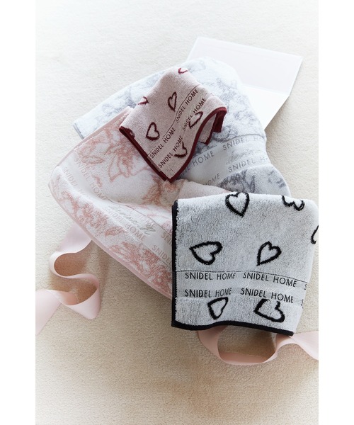 SNIDEL HOME（スナイデルホーム）の「ジャカードフェイスタオル（タオル・レディース・ピンク/ライトグレー/ピンクベージュ/ブラック・FREE）」の14枚目の写真