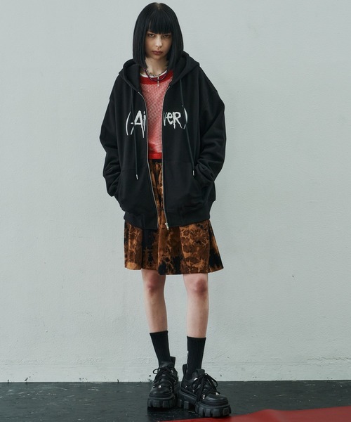 AIVER(アイバー)の「AIVER メッシュクロップドプルオーバー(Tシャツ/カットソー・レディース・ブラック/ホワイト/レッド・SMALL/MEDIUM/LARGE)」の12枚目の写真