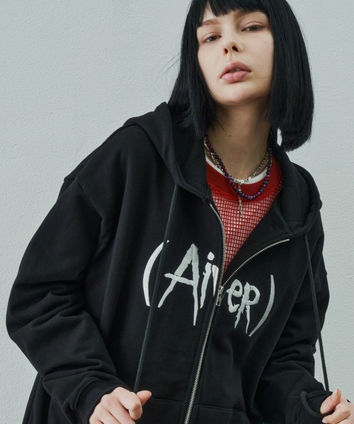 AIVER(アイバー)の「AIVER メッシュクロップドプルオーバー(Tシャツ/カットソー・レディース・ブラック/ホワイト/レッド・SMALL/MEDIUM/LARGE)」の11枚目の写真