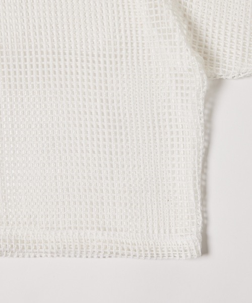 AIVER(アイバー)の「AIVER メッシュクロップドプルオーバー(Tシャツ/カットソー・レディース・ブラック/ホワイト/レッド・SMALL/MEDIUM/LARGE)」の20枚目の写真