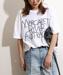 【THE DAY ON THE BEACH】CUT OFF T-SH TEE：Tシャツ