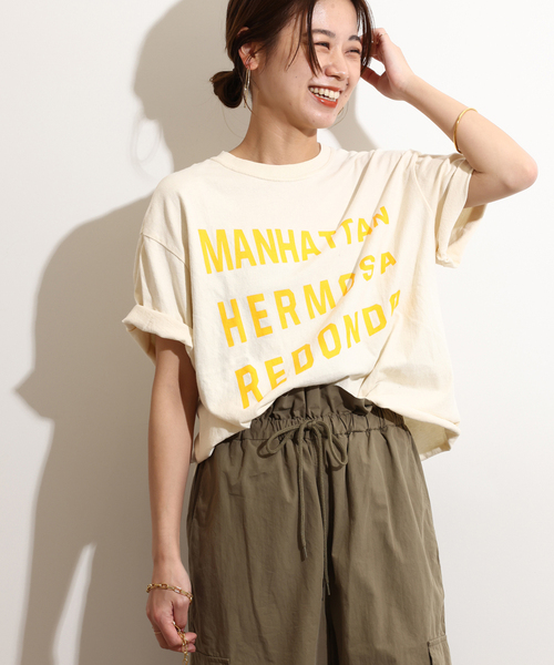 ジャーナルスタンダードTHE DAY ON THE BEACH Tシャツ 完売 JOURNAL STANDARD relume｜【THE DAY ON THE BEACH】カットオフT