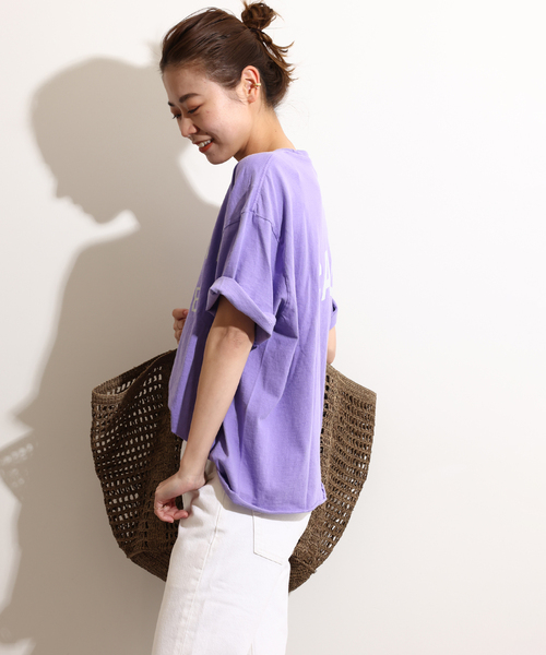 【THE DAY ON THE BEACH】CUT OFF T-SH TEE THE DAY ON THE BEACH】CUT OFF T-SH TEE：Tシャツ（Tシャツ