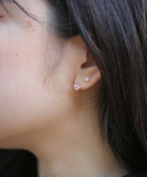 Peony(ピオニー)の「【Peony/ピオニー】/サージカルステンレス316L ビジューピアスセット2(ピアス(片耳用)・レディース・F/G/H/I/D/E/C/A/B・FREE)」の9枚目の写真