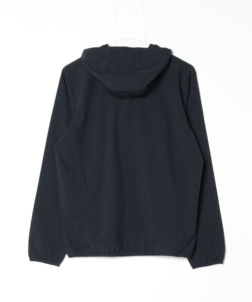 SHIPS - SHIPS wai パッカブルパーカー　ブラック MILITARY WAIPER.inc RESPECT FOR VINTAGE 88／12 FABRIC