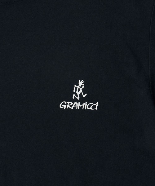 Gramicci（グラミチ）の「GRAMICCI/グラミチ ONE POINT LOGO TEE | ワンポイントロゴTシャツ（Tシャツ/カットソー・メンズ・ホワイト/ブラック/マスタード/カーキ・S/M/L/XL/XXL）」の6枚目の写真