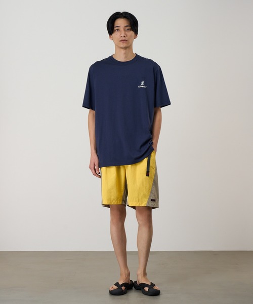 Gramicci(グラミチ)の「ONE POINT LOGO TEE|ワンポイントロゴTシャツ Gramicci グラミチ(Tシャツ/カットソー・メンズ・ホワイト/ブラック/マスタード/カーキ/ネイビー・S/M/L/XL/XXL)」の15枚目の写真