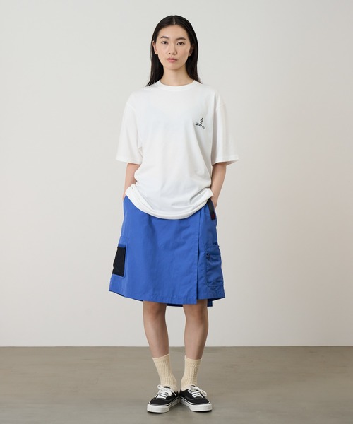 Gramicci(グラミチ)の「ONE POINT LOGO TEE|ワンポイントロゴTシャツ Gramicci グラミチ(Tシャツ/カットソー・メンズ・ホワイト/ブラック/マスタード/カーキ/ネイビー・S/M/L/XL/XXL)」の18枚目の写真