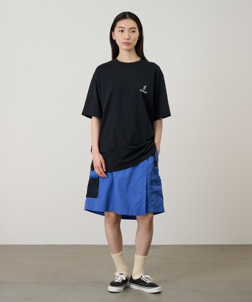 Gramicci(グラミチ)の「ONE POINT LOGO TEE|ワンポイントロゴTシャツ Gramicci グラミチ(Tシャツ/カットソー・メンズ・ホワイト/ブラック/マスタード/カーキ/ネイビー・S/M/L/XL/XXL)」の19枚目の写真