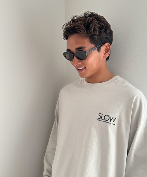 CANAL JEAN（キャナルジーン）の「Lakey Park　REMMYオーバルフレームアイウェア（サングラス・レディース・ブラウン/レッド/ブラック・ONE SIZE）」の8枚目の写真