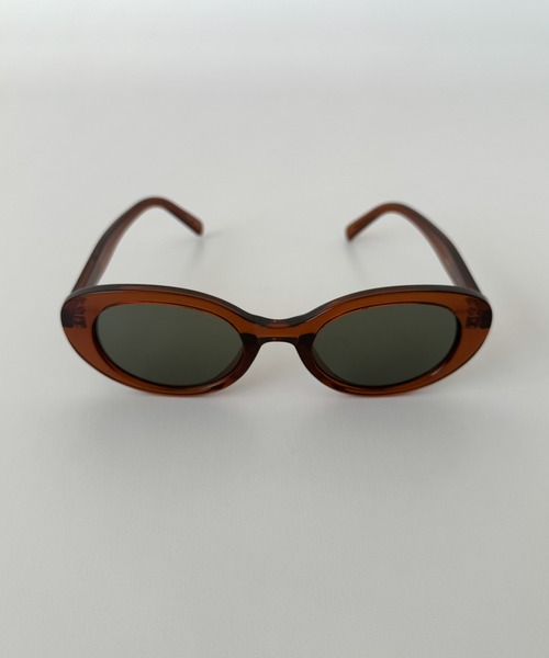 CANAL JEAN（キャナルジーン）の「Lakey Park　REMMYオーバルフレームアイウェア（サングラス・レディース・ブラウン/レッド/ブラック・ONE SIZE）」の15枚目の写真