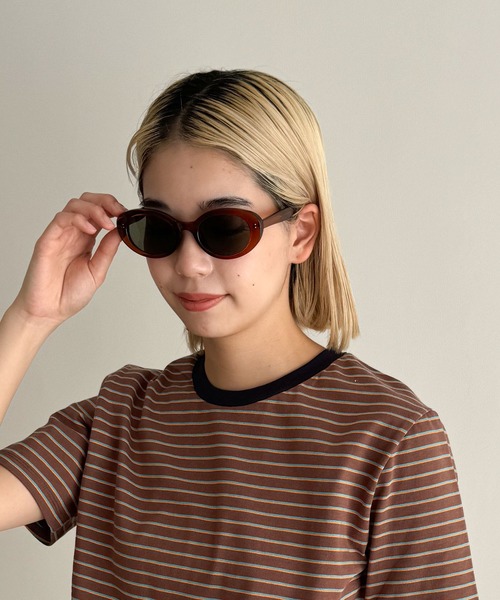 Chloe アイウェア オーバルフレーム サングラス Chloe クロエ サングラス ビッグフレーム オーバル プラスチック