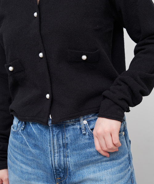 IENA コットンクロシェショートボレロ IENA（イエナ）の「コットンクロシェショートボレロ