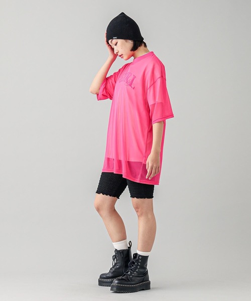 X-girl（エックスガール）の「LETTUCE EDGE LEGGINGS（その他パンツ・レディース・ブラック/ベージュ・S/M）」の14枚目の写真