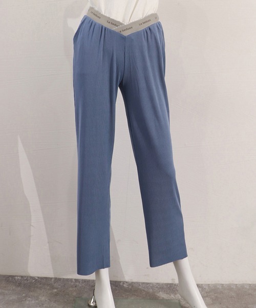 Miniministore（ミニミニストア）の「マタニティパンツローウエストワイドパンツ（スラックス・レディース・グレー/ブラック/アイボリー/グリーン/ブルー・L/XL）」の15枚目の写真