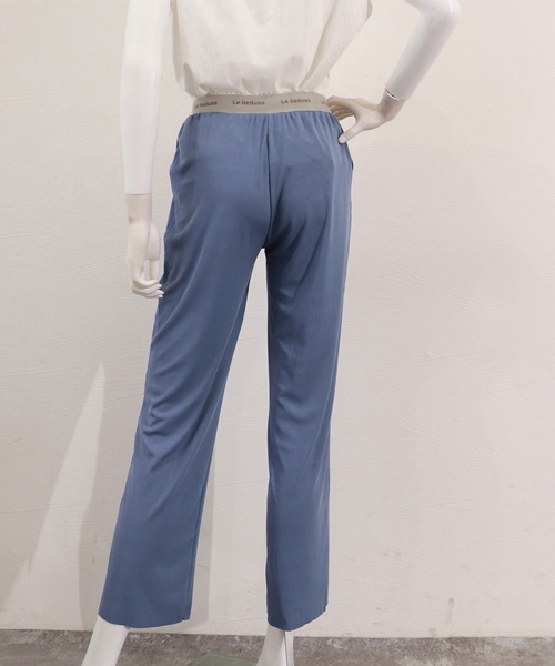 Miniministore（ミニミニストア）の「マタニティパンツローウエストワイドパンツ（スラックス・レディース・グレー/ブラック/アイボリー/グリーン/ブルー・L/XL）」の17枚目の写真