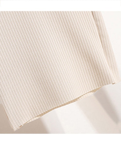 Miniministore（ミニミニストア）の「マタニティパンツローウエストワイドパンツ（スラックス・レディース・グレー/ブラック/アイボリー/グリーン/ブルー・L/XL）」の21枚目の写真