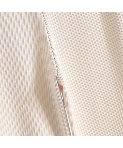 Miniministore（ミニミニストア）の「マタニティパンツローウエストワイドパンツ（スラックス・レディース・グレー/ブラック/アイボリー/グリーン/ブルー・L/XL）」の22枚目の写真