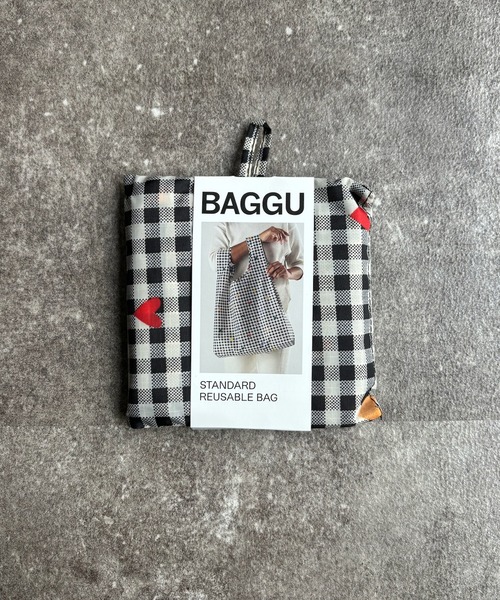 DouDou（ドゥドゥ）の「【BAGGU/バグゥ】STANDARD BAGGU（エコバッグ/サブバッグ・レディース・ブラック/グリーン/レッド/ネイビー・FREE）」の13枚目の写真