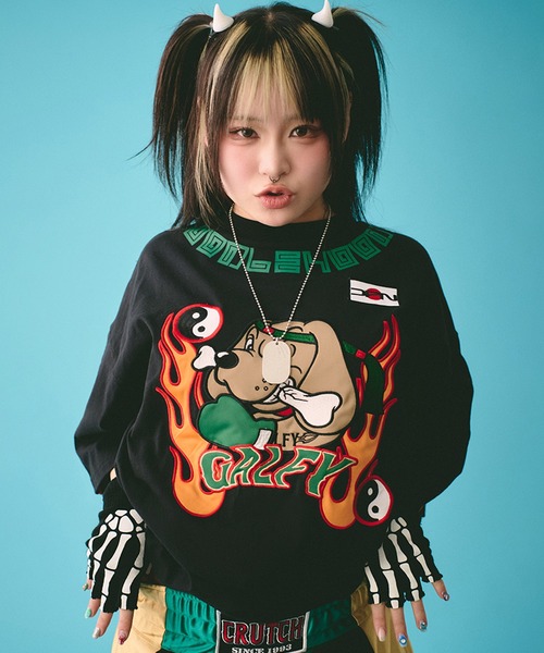 ガルフィーGALFY 鬼強ムエタイファイター Tee セール】【GALFY/ガルフィー】鬼強ムエタイファイター Tee（T